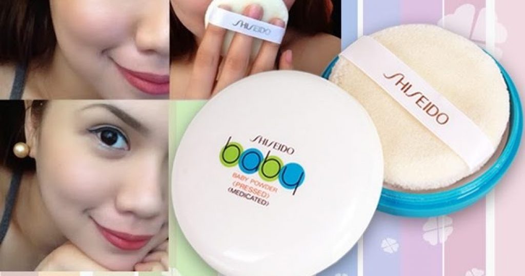 Phấn phủ Shiseido Baby Powder Pressed giúp da mềm mịn, che khít lỗ chân lông