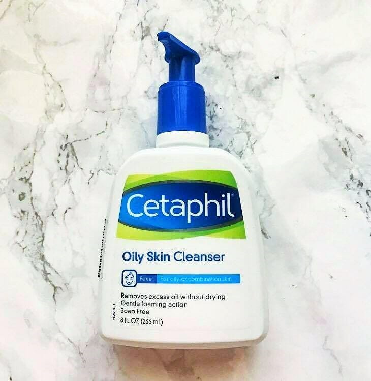 Cetaphil Oily Skin Cleanser chai 235ml màu trắng