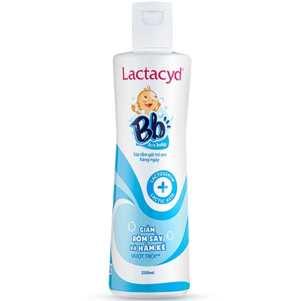 Sữa tắm trị rôm sẩy Lactacyd BB cho trẻ sơ sinh