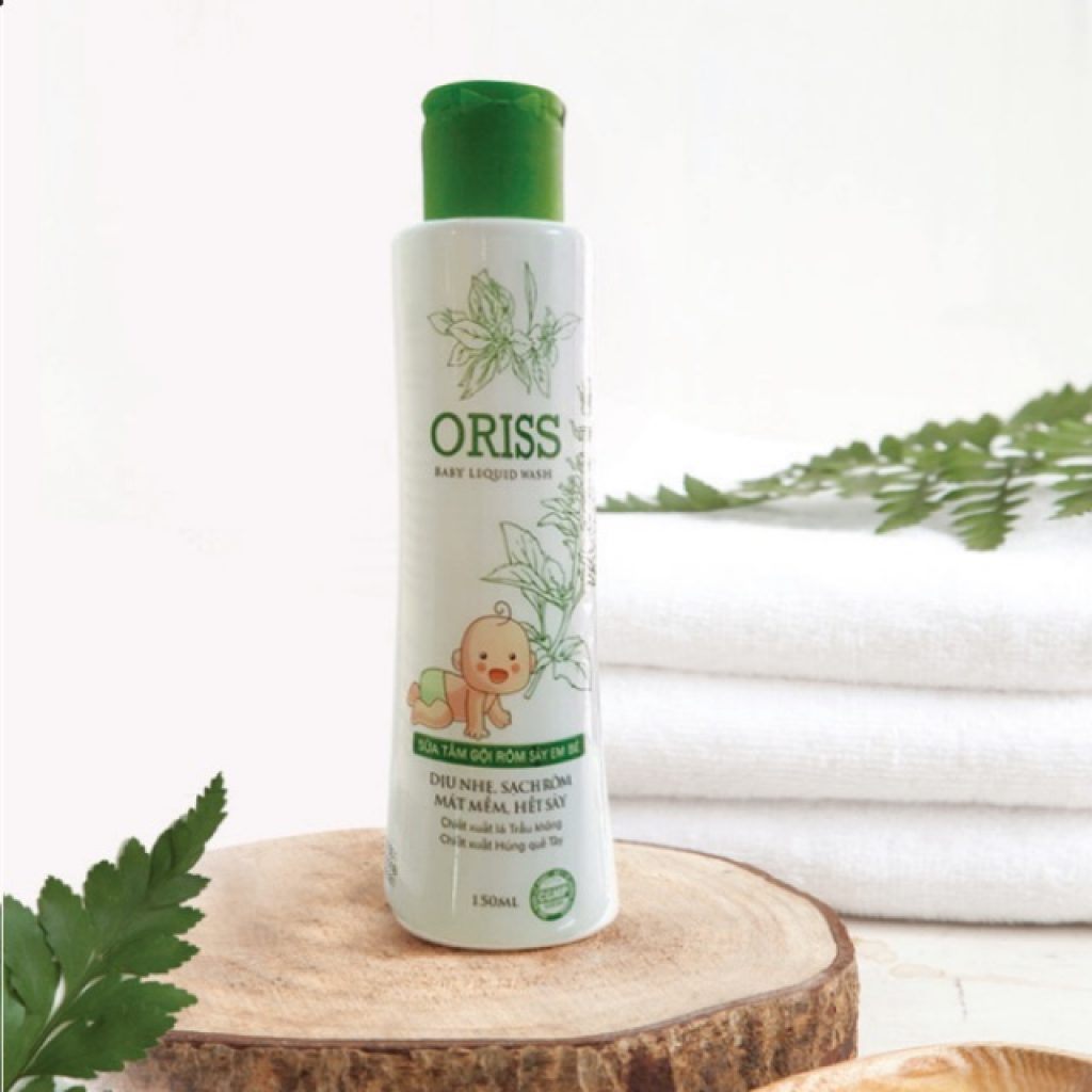 Oriss - Sữa tắm trị rôm sẩy cho trẻ nhỏ
