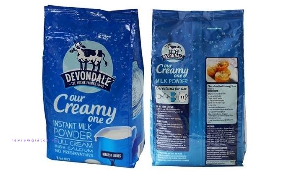 Sữa bột Devondale có tốt không? Giá bao nhiêu?