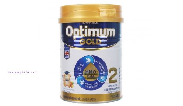 Optimum Gold 2 chú trọng phát triển chiều cao và cân nặng cho bé