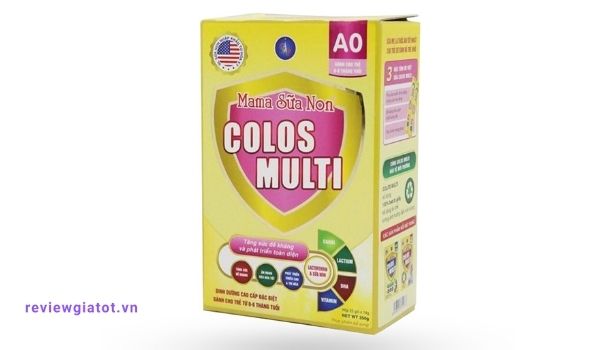 Sữa non Colos Multi Pedia Gold giúp trẻ tăng cân nhanh chóng
