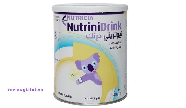 Nutrini Drink cung cấp hàm lượng chất vi sinh và khoáng chất cần thiết.