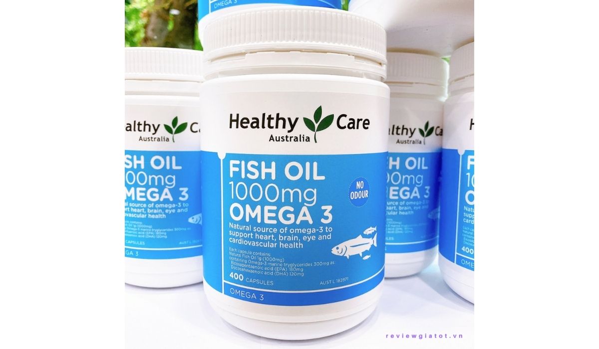 Dầu cá Omega 3 Healthy Care Fish Oil của Úc
