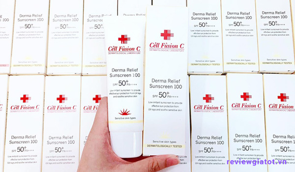 Derma Relief Sunscreen 100 đặc biệt phù hợp cho làn da nhạy cảm