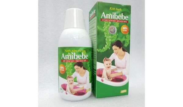 Sữa tắm thảo dược cho bé Amibebe
