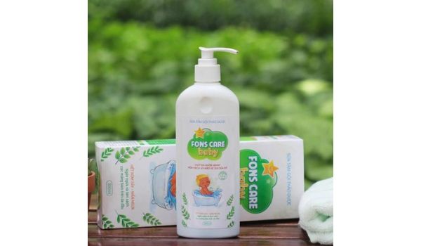 Sữa tắm thảo dược giúp làm sạch và bảo vệ làn da bé hiệu quả